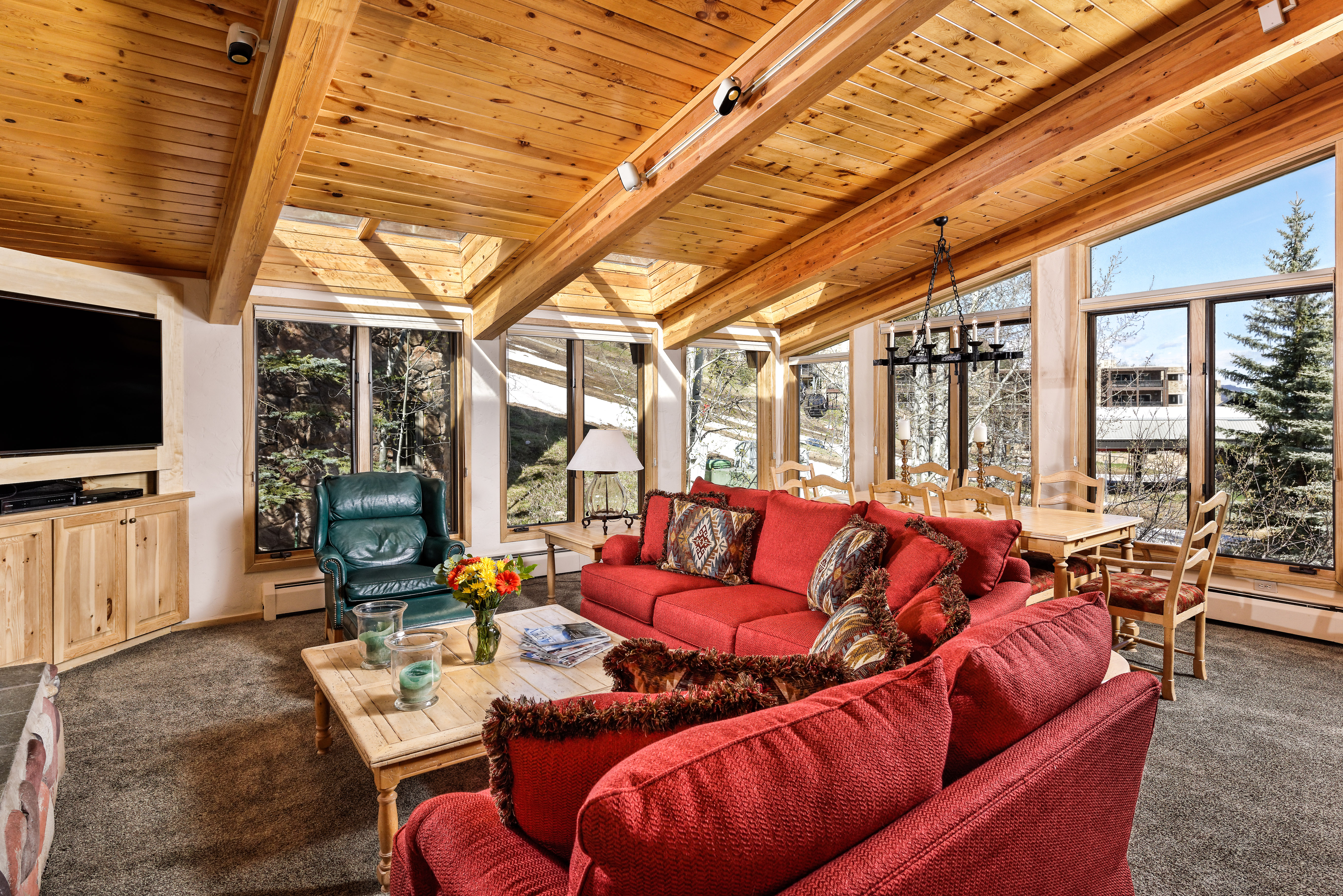 aspen vacation rental winter